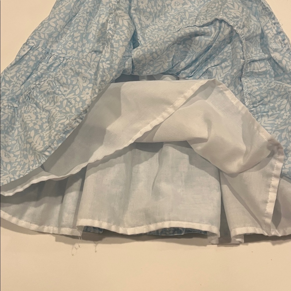 Joie Light Blue Floral teared dress kids 4T - Picture 3 of 3